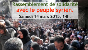 bandeau marche solidaire pour la pais en Syrie