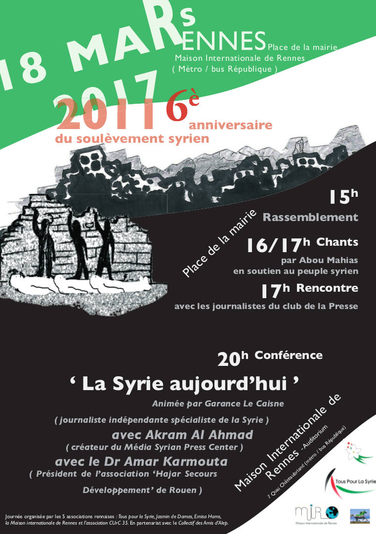 Une journée pour la Syrie 2017